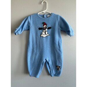 Bright future fleece snowman jumper